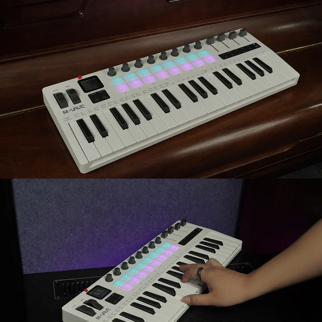 M-VAVE SMK-37 프로 키보드, 37건반 MID - Midi Controller Pad 리뷰 및 가격