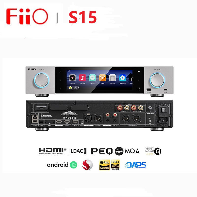 FiiO S15 데스크탑 고해상도 오디오 음악 스트리머 - Audio Without Music 리뷰 및 가격