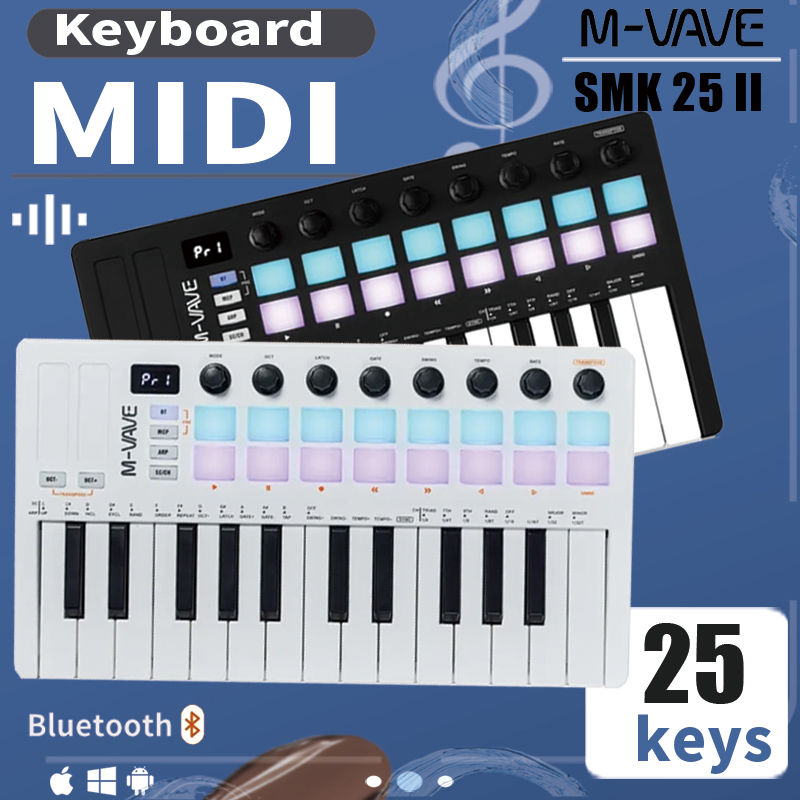 M-VAVE SMK-25 II MIDI 키보드 컨트롤러 - Midi Controller Pad 리뷰 및 가격