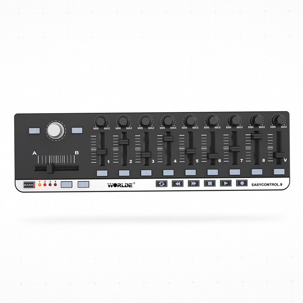 Worlde MIDI 컨트롤러 EasyControl.9 - Midi Controller Pad 리뷰 및 가격
